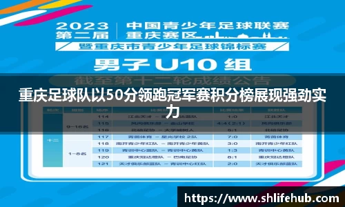 重庆足球队以50分领跑冠军赛积分榜展现强劲实力